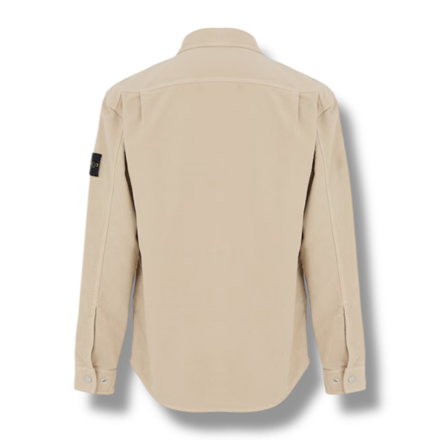 STONE ISLAND MSKIN OVERSHIRT BEIGE