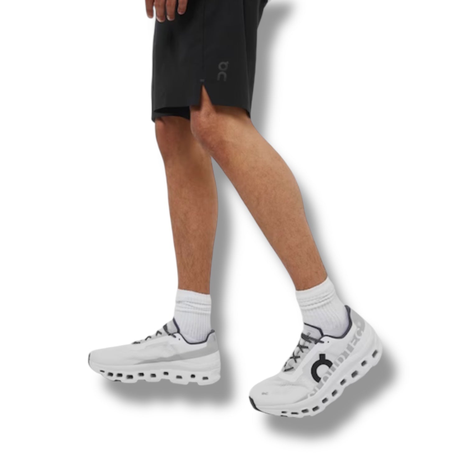 ON RUNNING CLOUDMONSTER 4 TRAINERS WHITE