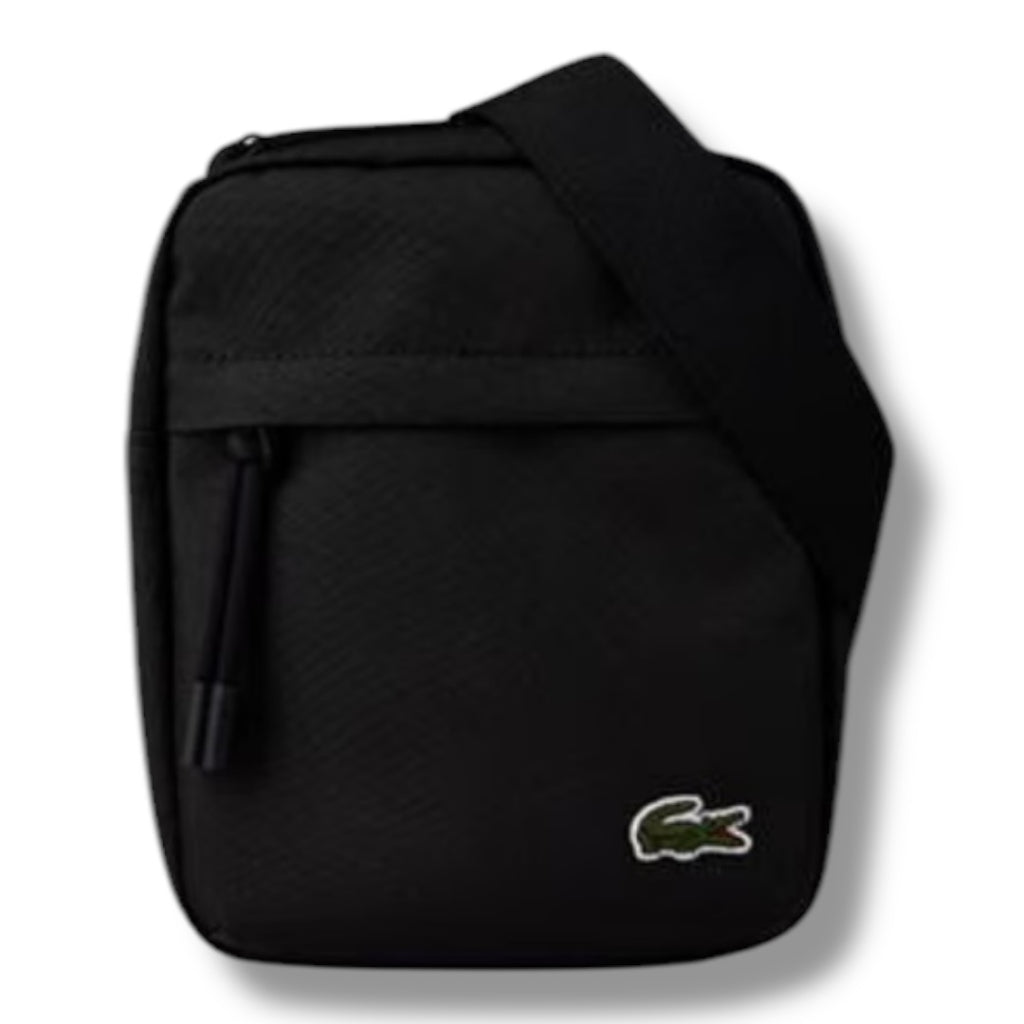 LACOSTE CROSSBODY BAG BLACK