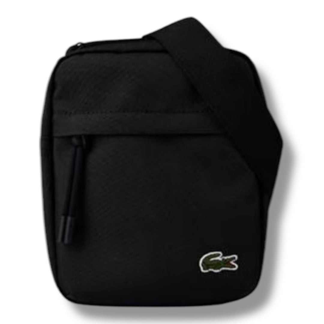 LACOSTE CROSSBODY BAG BLACK