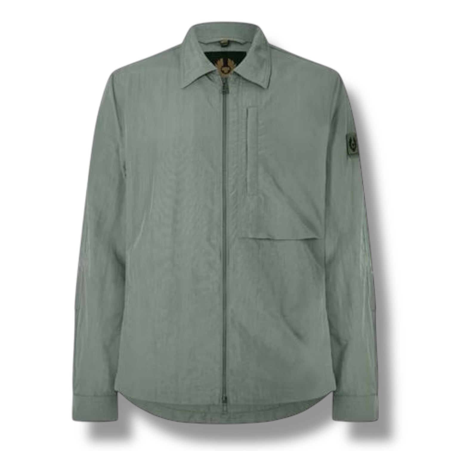 BELSTAFF MENS OVERSHIRT SAGE GREEN