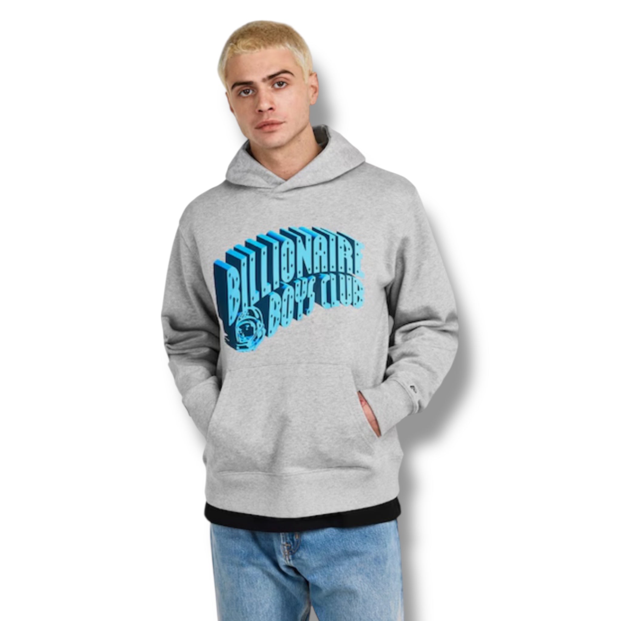 BILLIONAIRE BOYS CLUB 3D ARCH OTTH HOODIE GREY