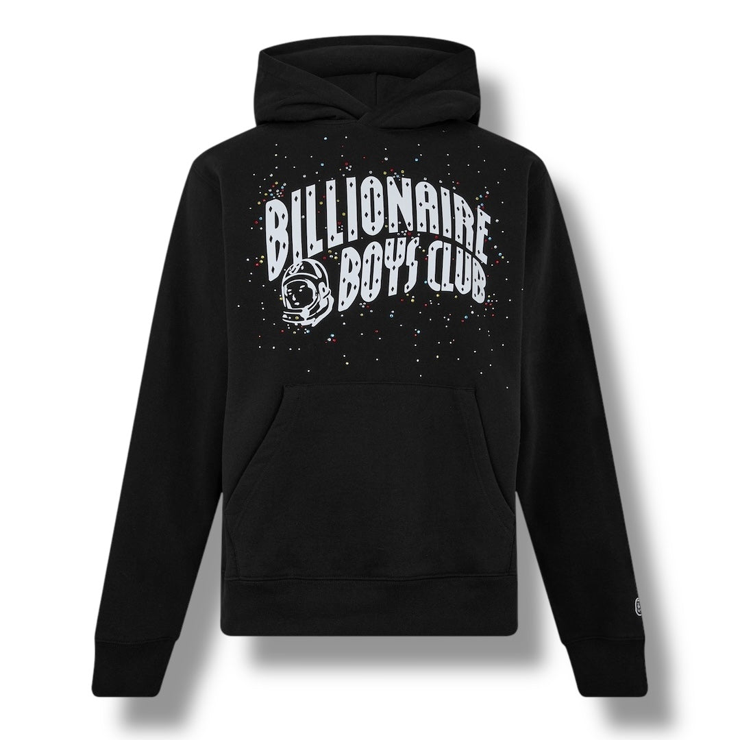 BILLIONAIRE BOYS CLUB ARCH EMBELLISHED LOGO OTTH HOODIE BLACK