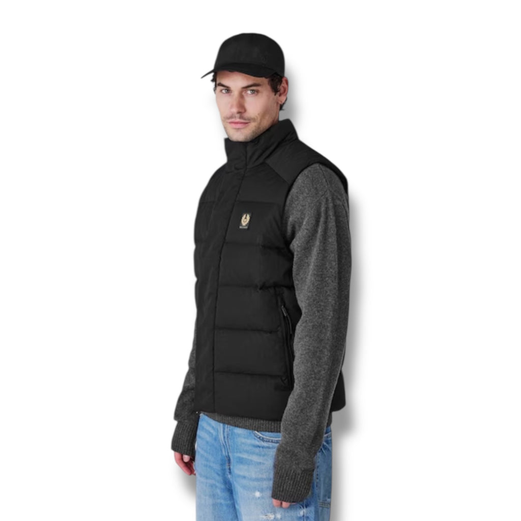 BELSTAFF APEX PUFFER GILET BLACK