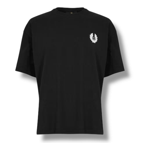 BELSTAFF OVERSIZED BACK LOGO T-SHIRT BLACK