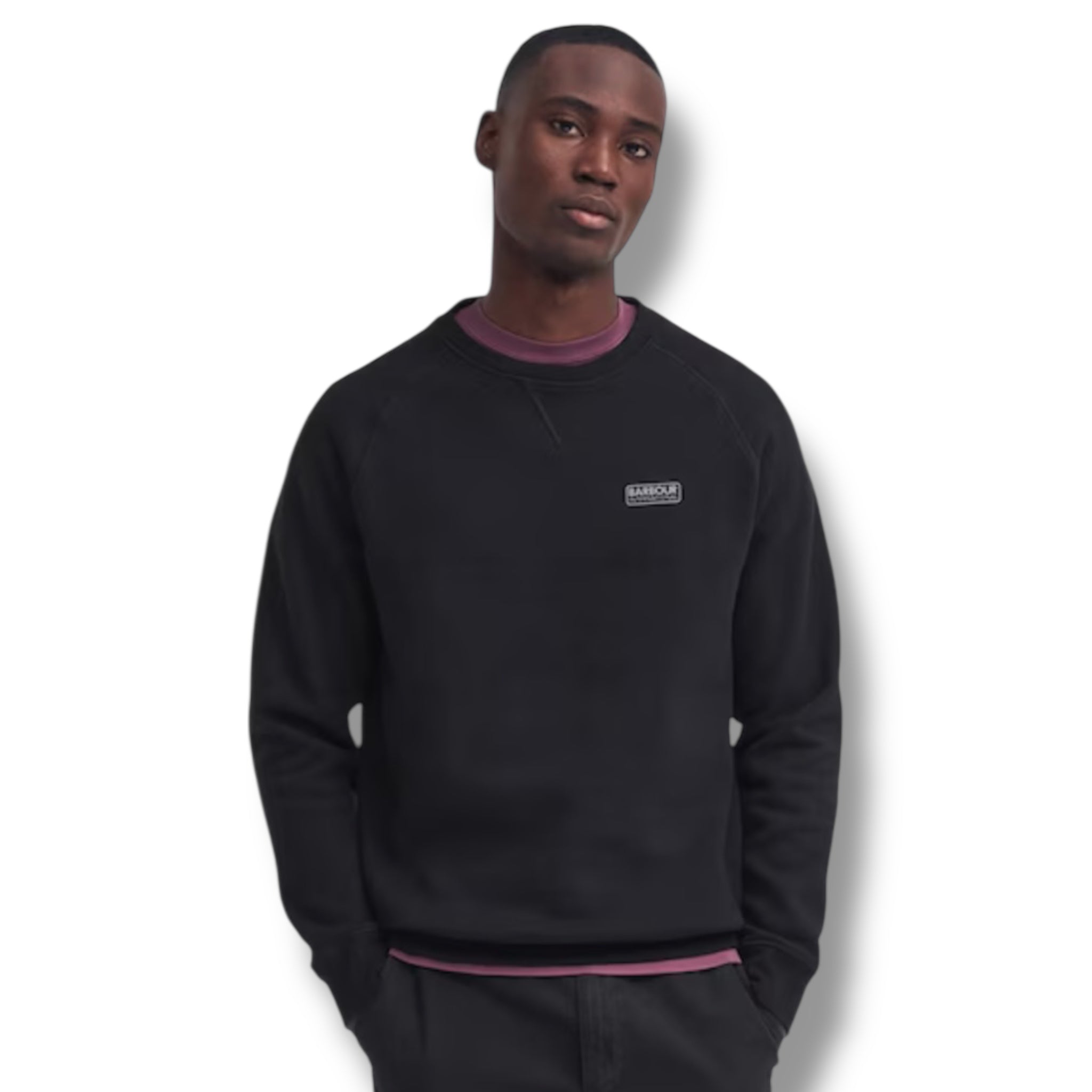 BARBOUR INTERNATIONAL SWEATSHIRT BLACK