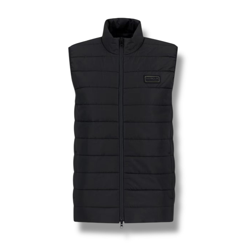 BARBOUR INTERNATION ALDON PUFFER GILET BLACK
