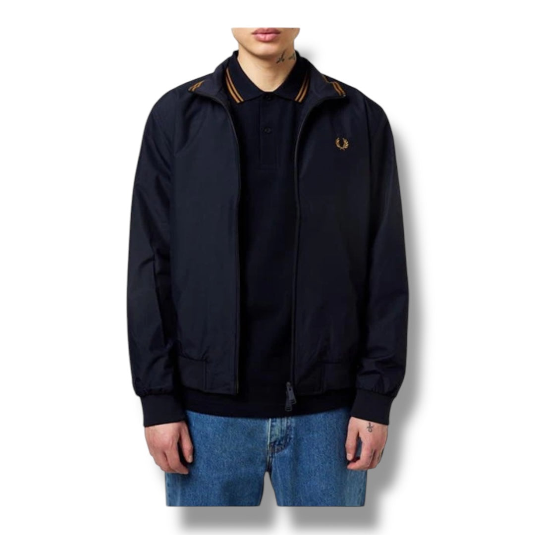 FRED PERRY BRENTHAM JACKET NAVY BLUE
