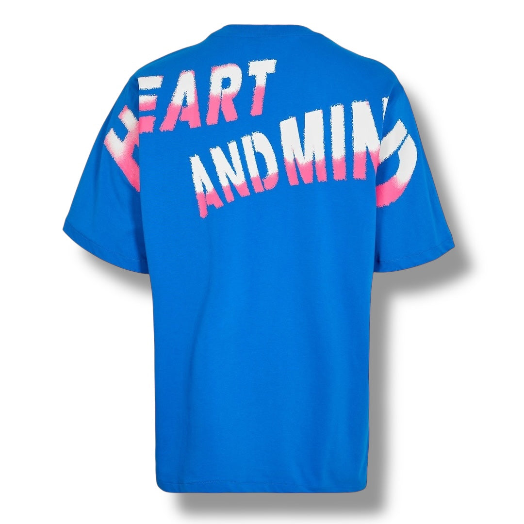 BILLIONAIRE BOYS CLUB ASTRO HEART MIND T-SHIRT BLUE