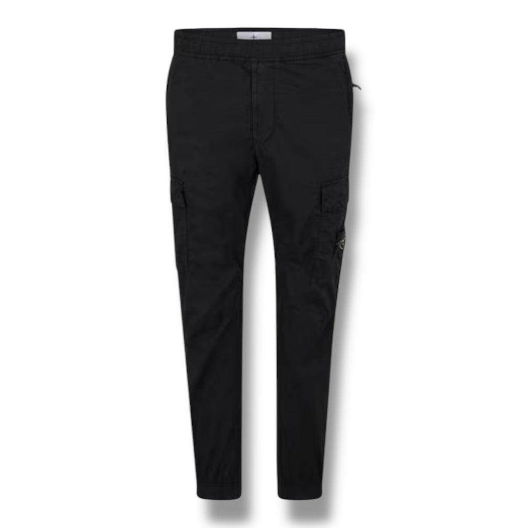 STONE ISLAND TELA CARGO PANTS NAVY BLUE