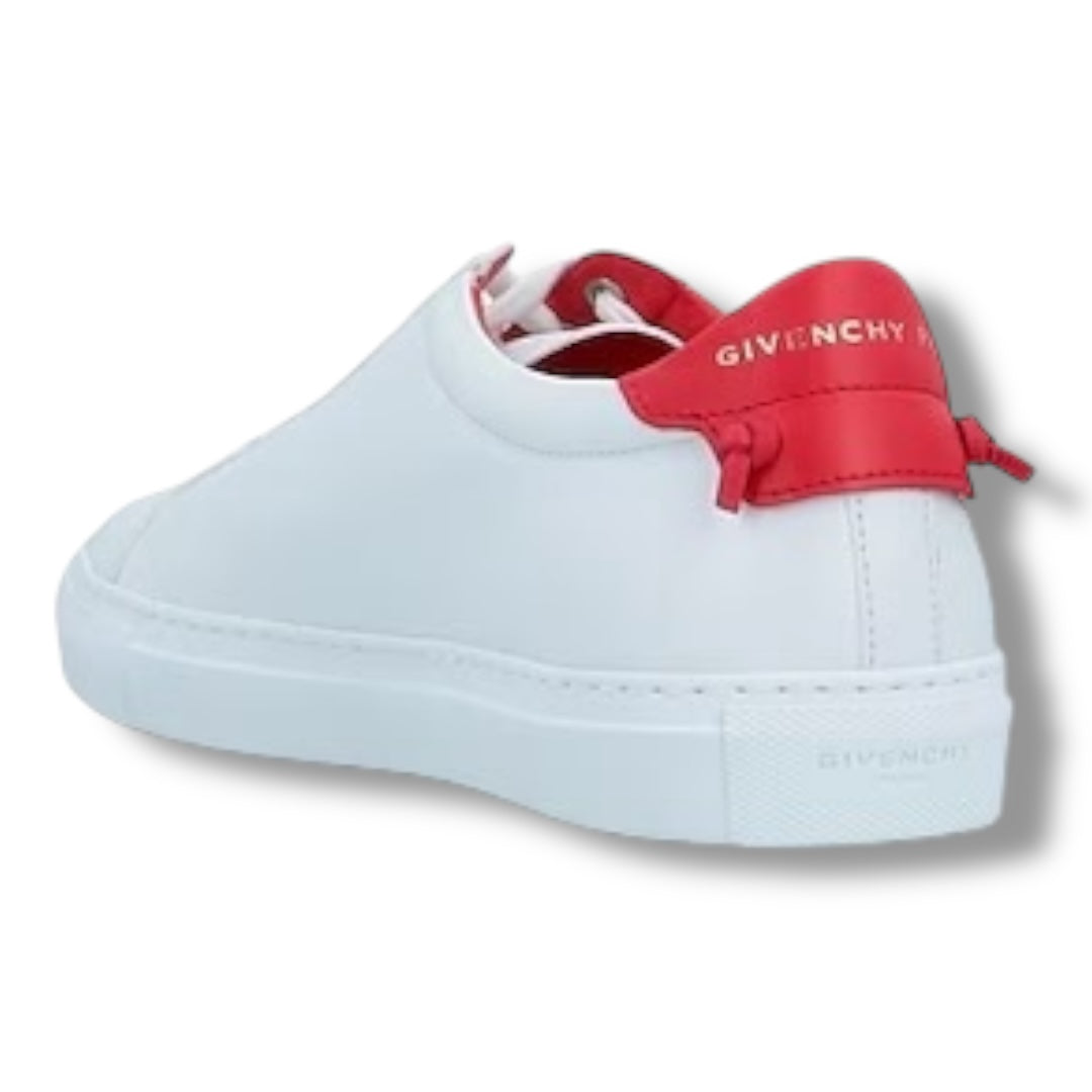 GIVENCHY URBAN STREET SNEAKERS WHITE / RED