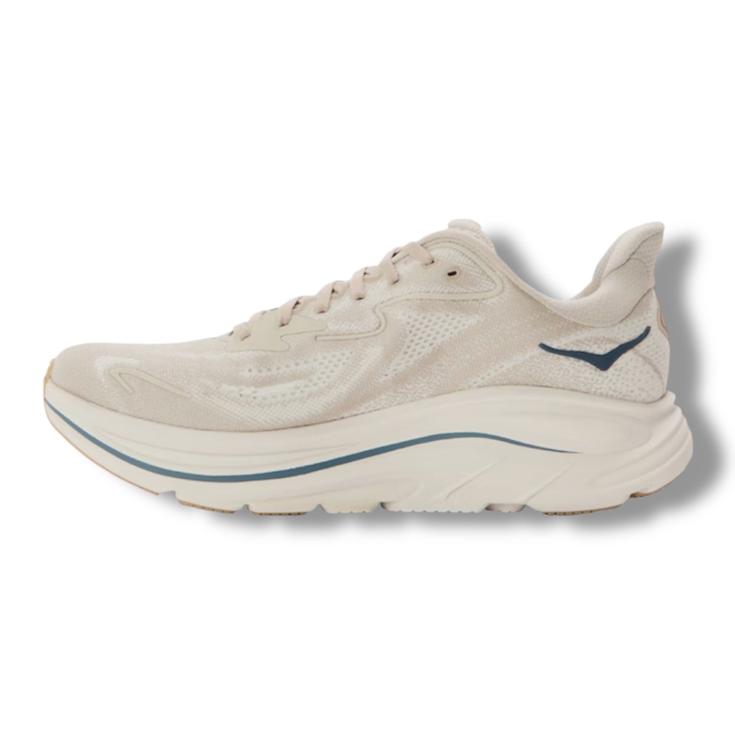 HOKA CLIFTON 10 RUNNING TRAINERS PUTTY GREEN