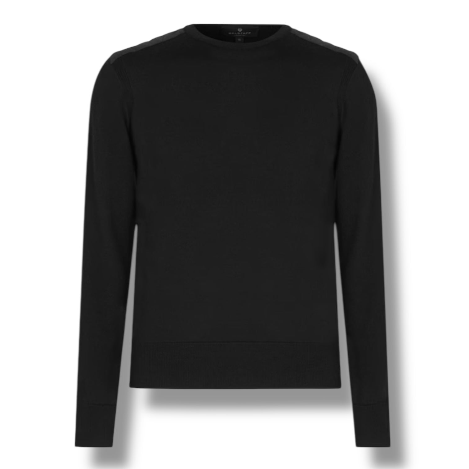 BELSTAFF KERRIGAN CREWNECK JUMPER BLACK