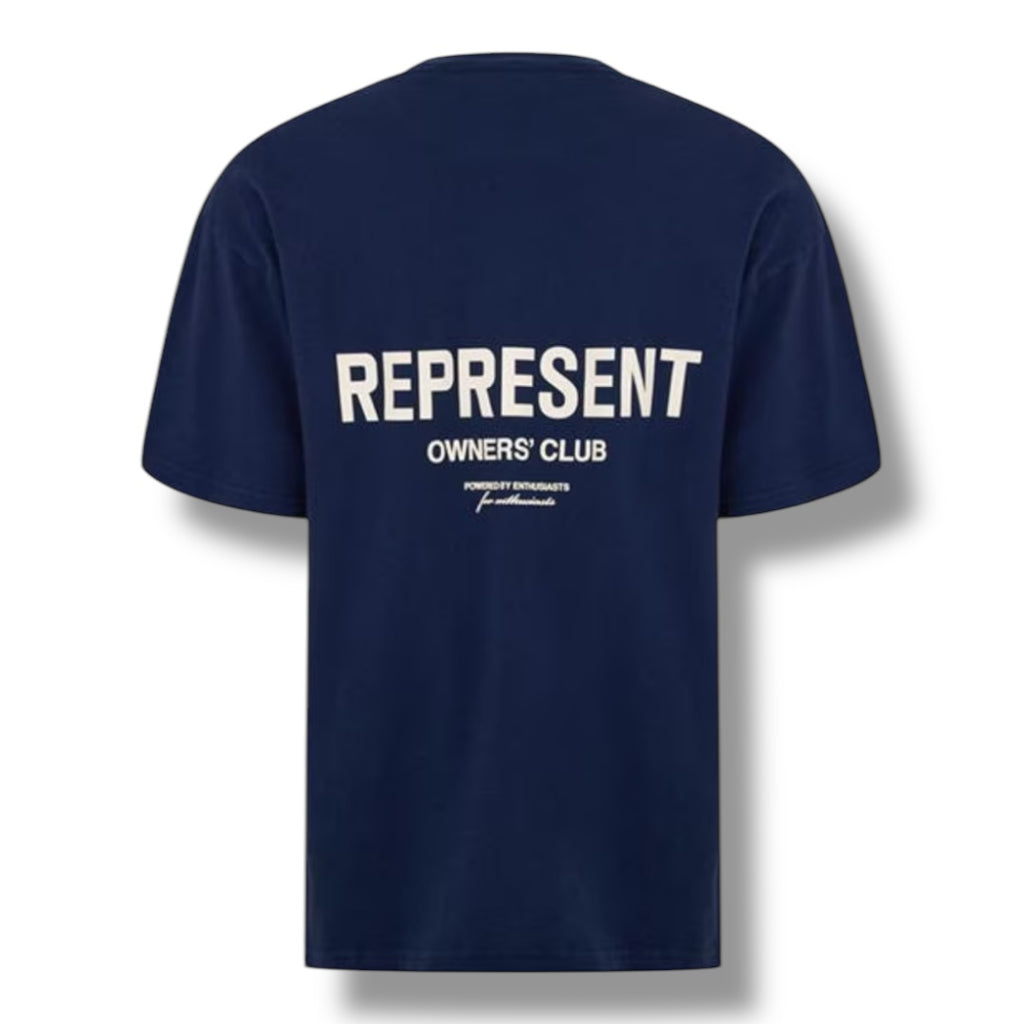 REPRESENT OWNERS CLUB T-SHIRT NAVY BLUE