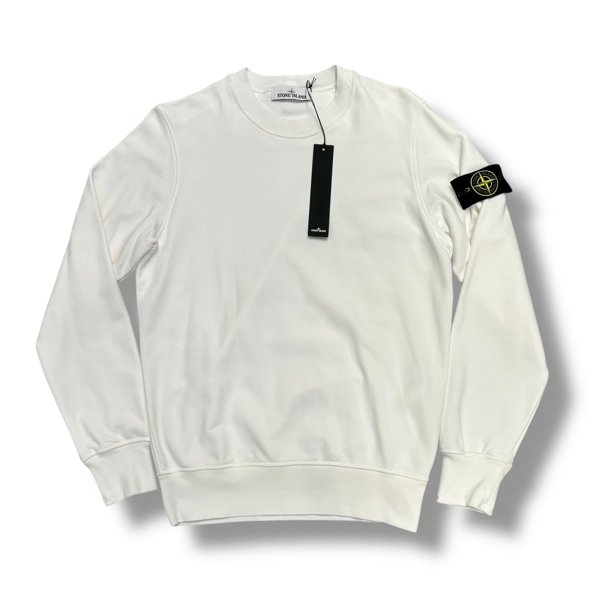 STONE ISLAND SWEATSHIRT WHITE *SALE*