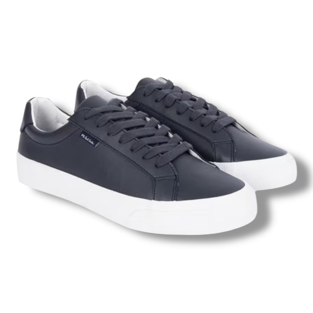 PAUL SMITH TAB LOW TRAINERS NAVY BLUE