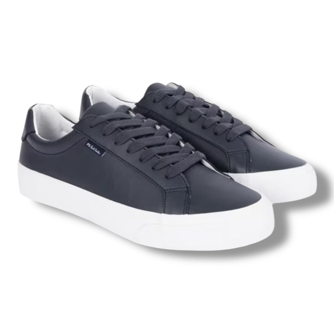 PAUL SMITH TAB LOW TRAINERS NAVY BLUE