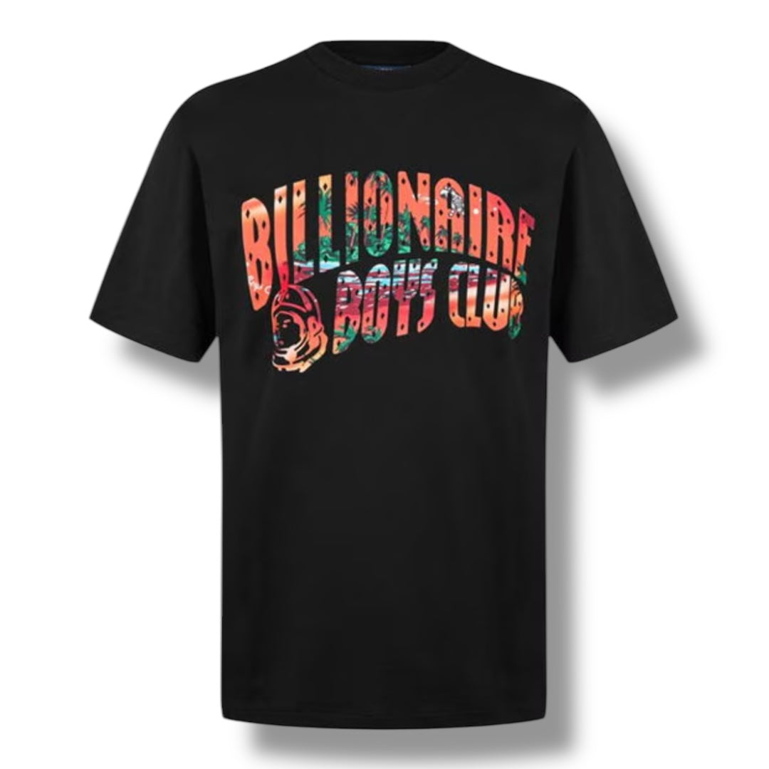 BILLIONAIRE BOYS CLUB TROPICAL ARCH T-SHIRT BLACK