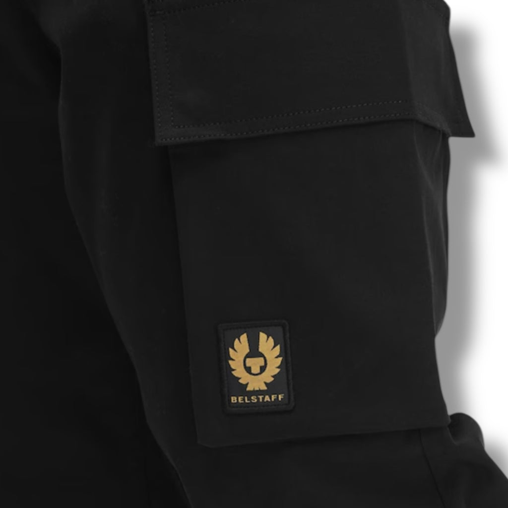 BELSTAFF CARGO TROUSERS BLACK