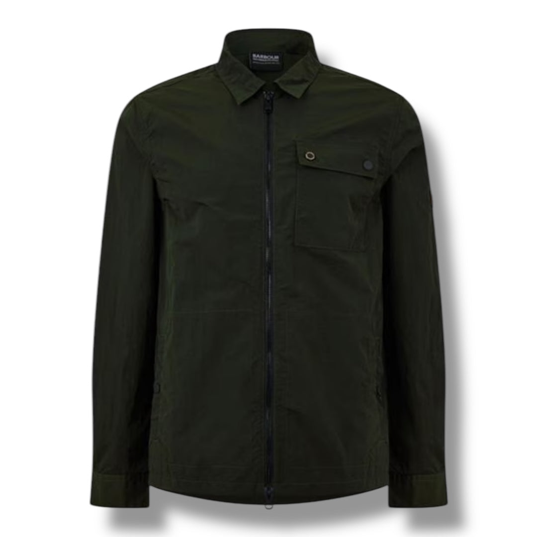 BARBOUR INTERNATIONAL OVERSHIRT GREEN