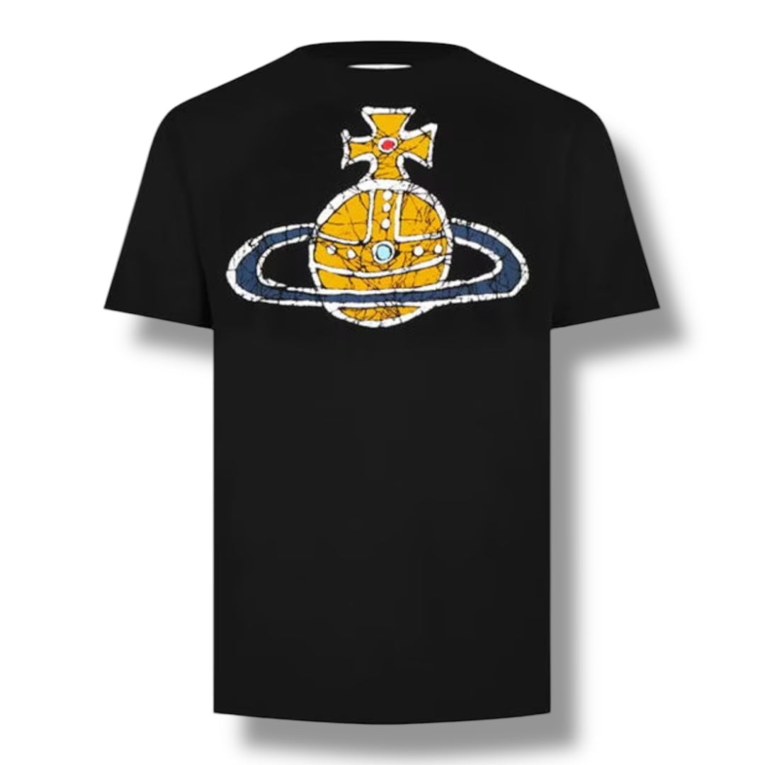 VIVIENNE WESTWOOD TIME ORB T-SHIRT BLACK