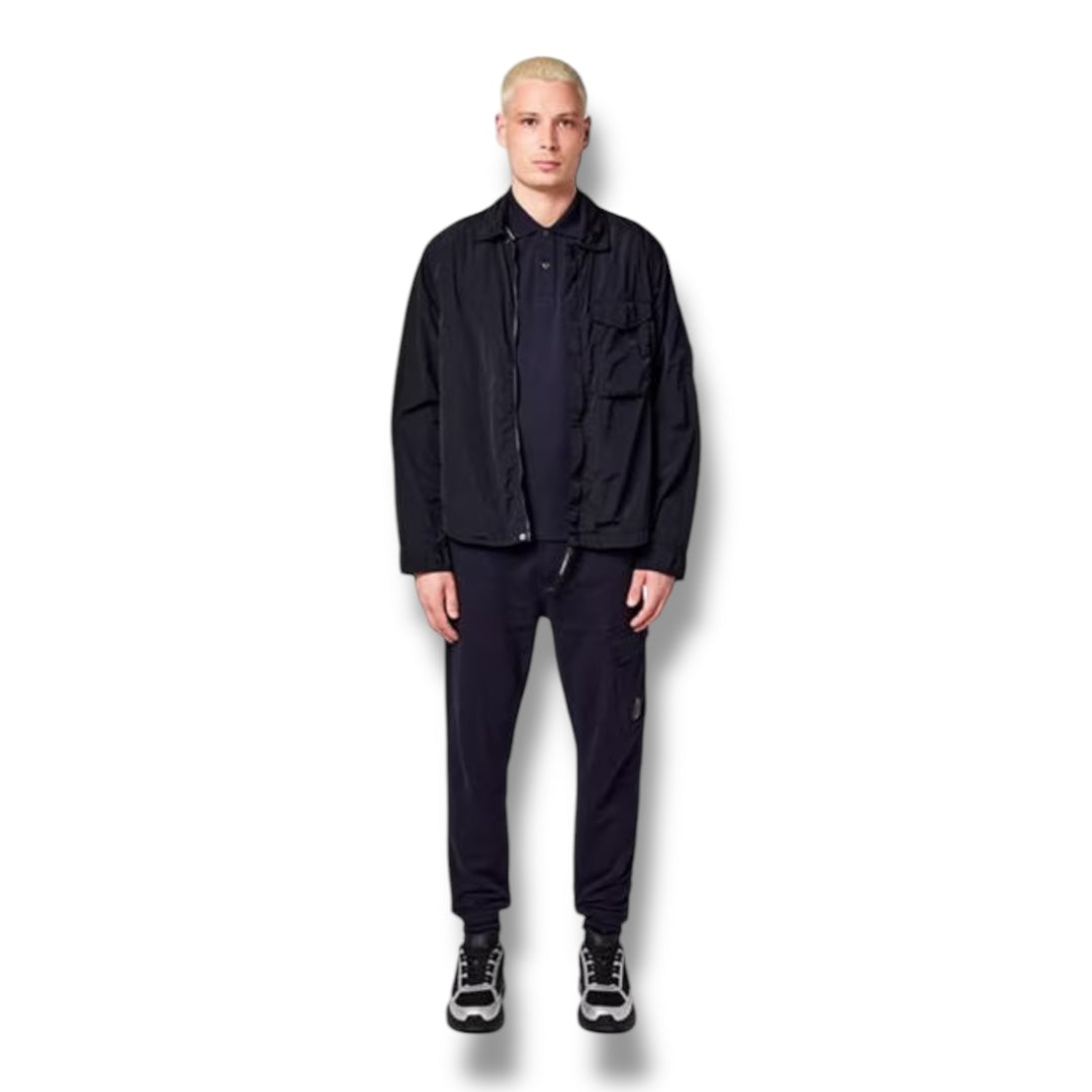 CP COMPANY CHROME-R LENS OVERSHIRT NAVY BLUE