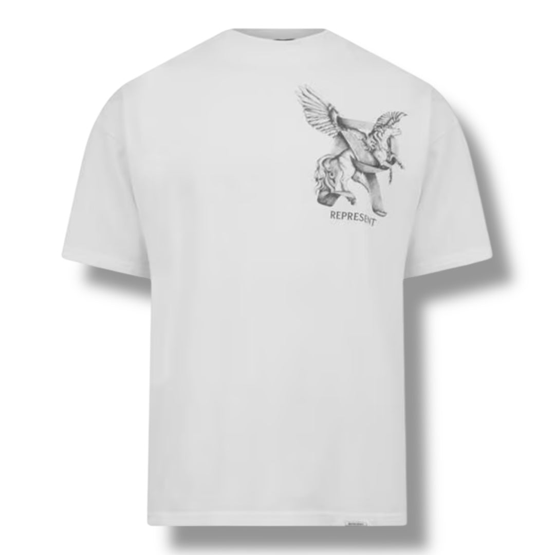 REPRESENT ELEGANCE T-SHIRT WHITE