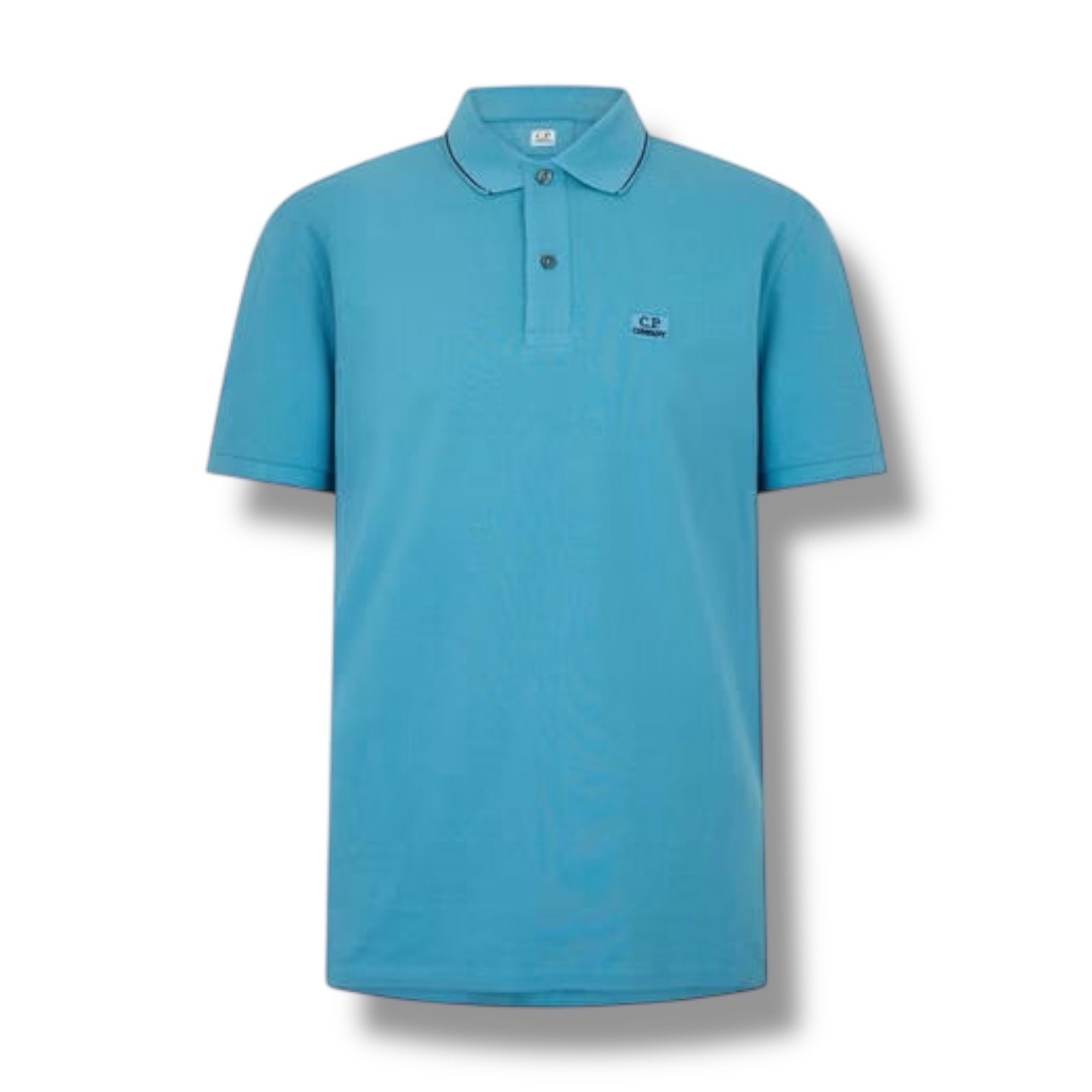 CP COMPANY POLO SHIRT AEGEAN BLUE