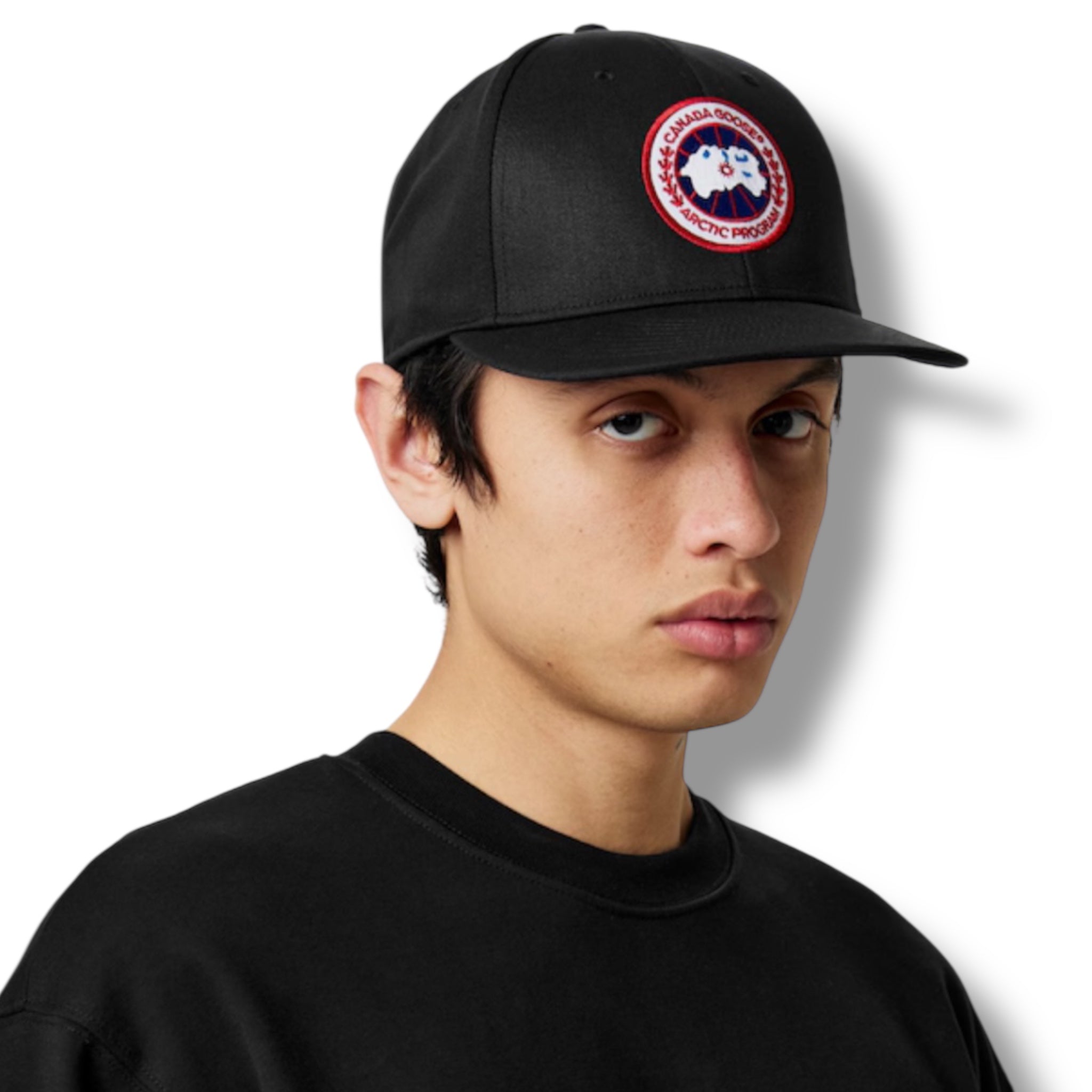 CANADA GOOSE BASEBALL CAP BLACK