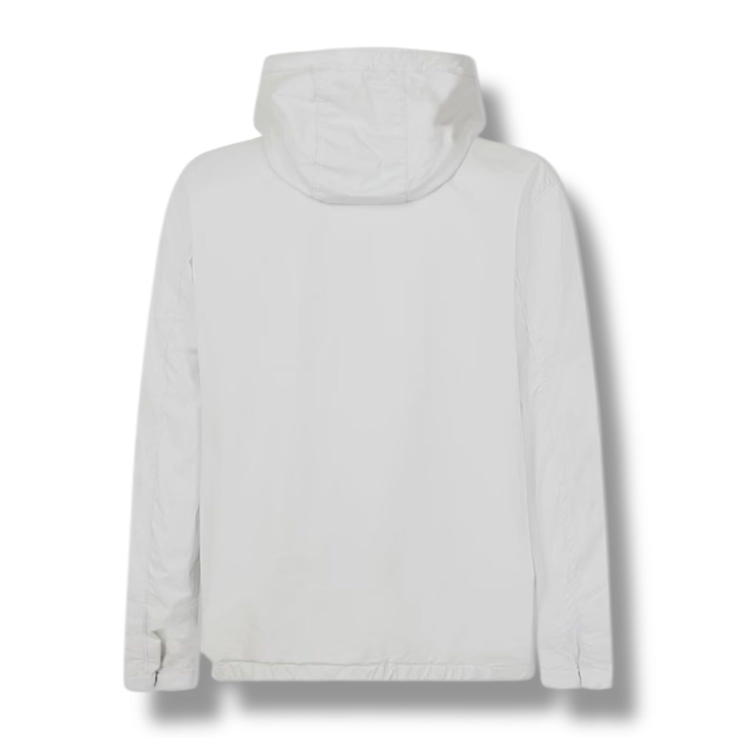 STONE ISLAND SUPIMA TWILL COTTON HOODED JACKET CIELO BLUE