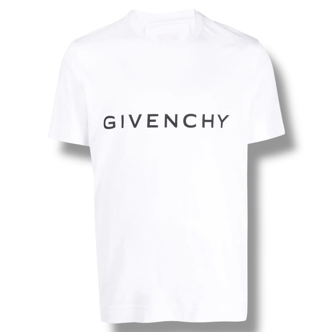 GIVENCHY PARIS TEXT T-SHIRT WHITE