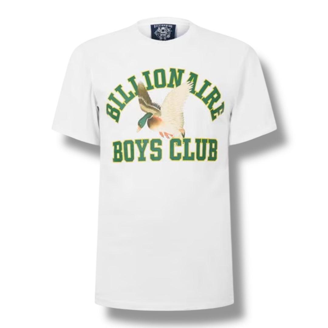 BILLIONAIRE BOYS CLUB DUCK T-SHIRT WHITE