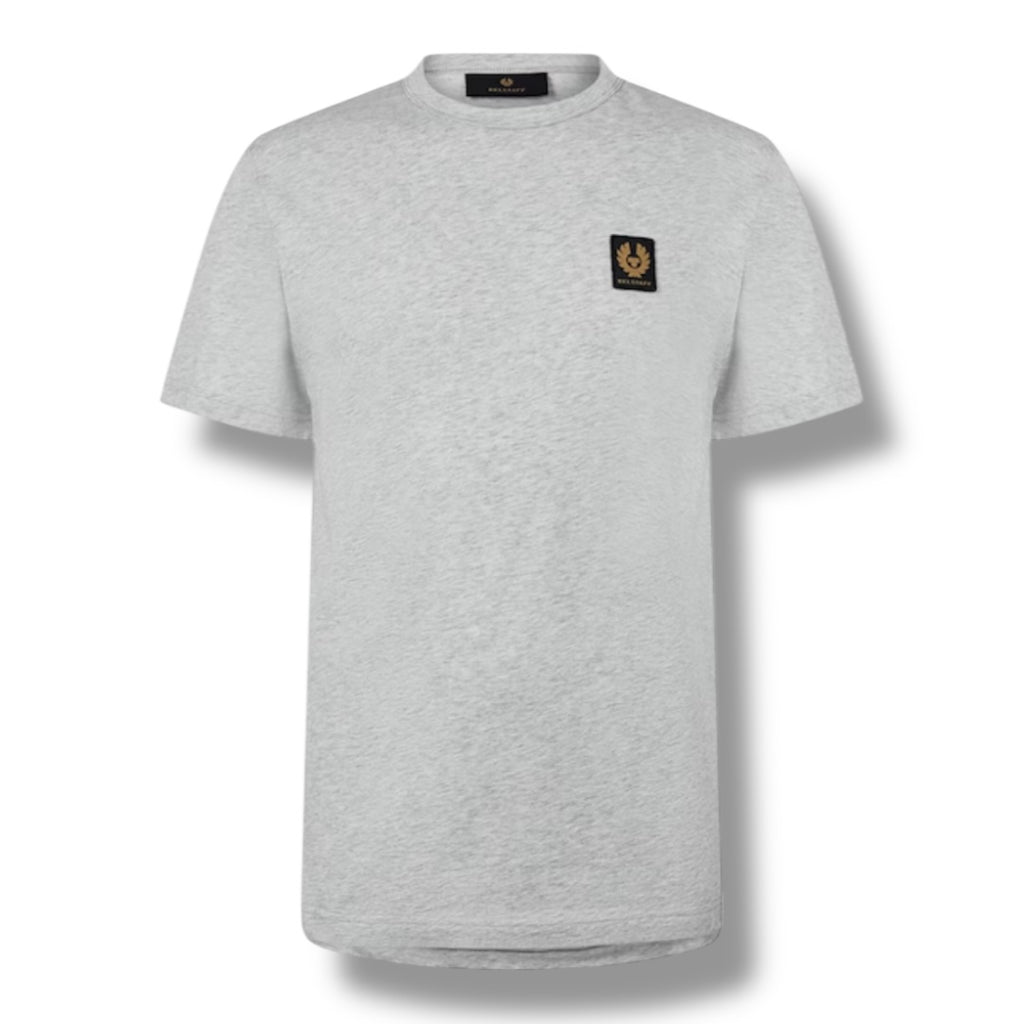 BELSTAFF PHOENIX PATCH LOGO T SHIRT GREY