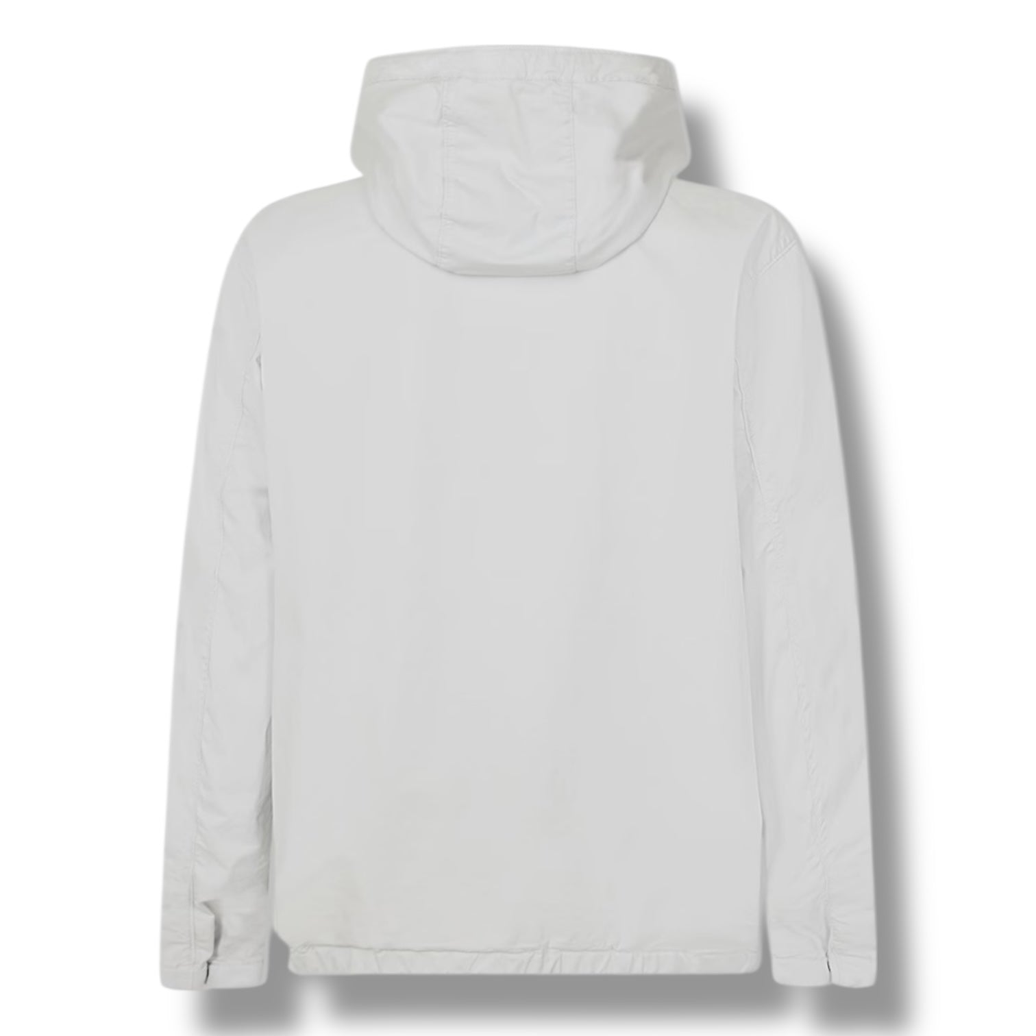 STONE ISLAND SUPIMA TWILL COTTON HOODED JACKET CIELO BLUE