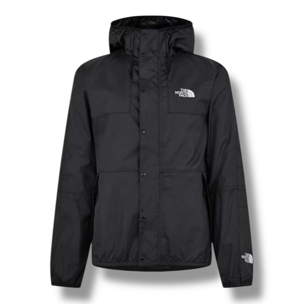 THE NORTH FACE SEASONAL HOODED RAIN JACKET BLACK