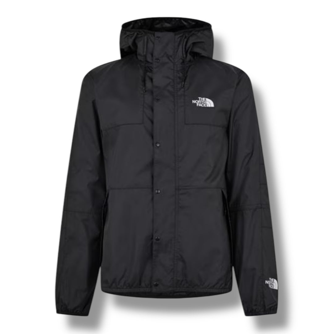 THE NORTH FACE SEASONAL HOODED RAIN JACKET BLACK