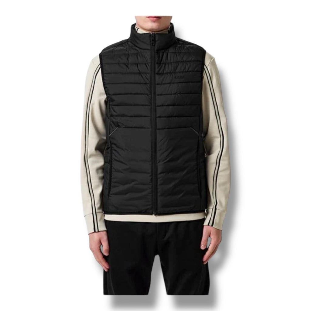 HUGO BOSS THOR TECH LIGHTWEIGHT PADDED GILET BLACK