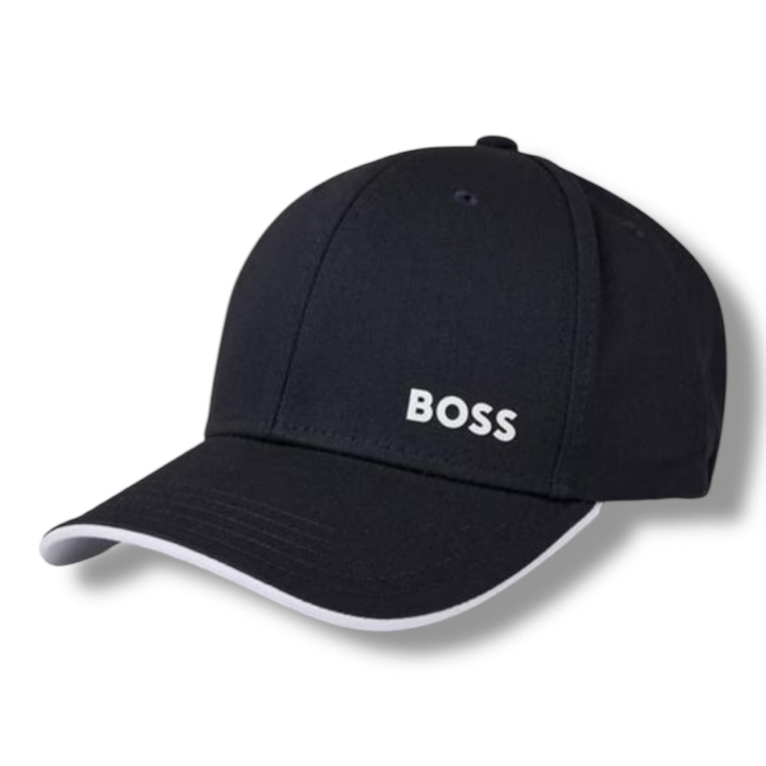 HUGO BOSS TRIM BASEBALL CAP NAVY BLUE