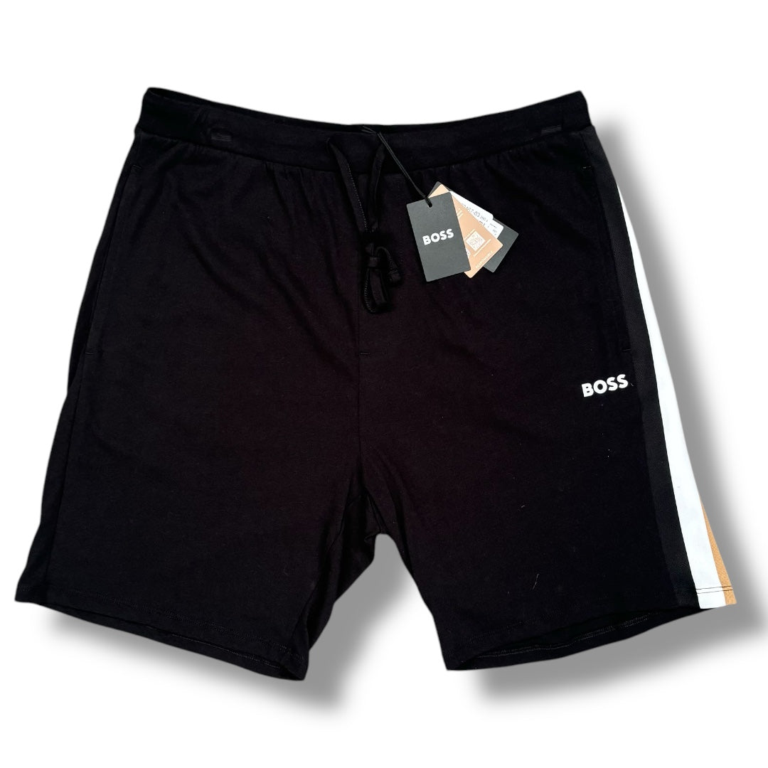 HUGO FASHION JERSEY SHORTS BLACK * SALE *