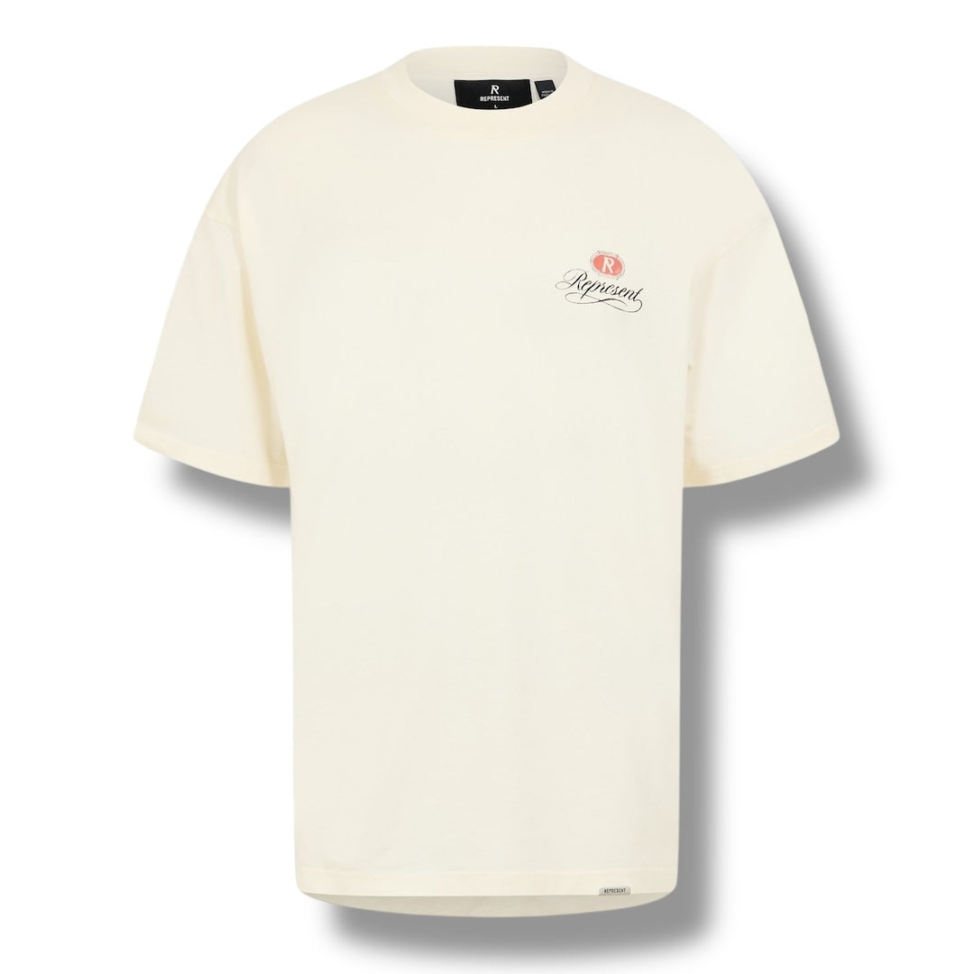 REPRESENT GRAND VINTAGE T-SHIRT WHITE
