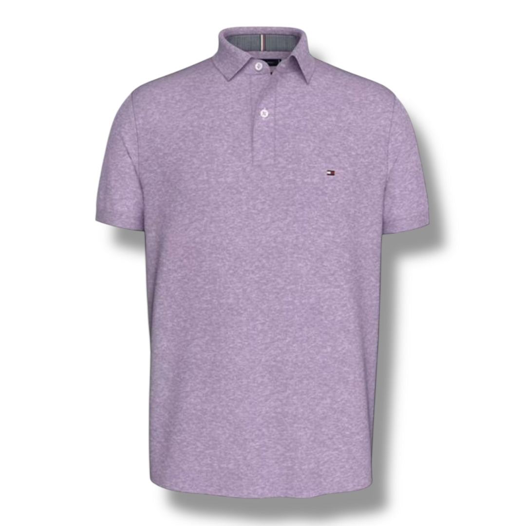 TOMMY HILFIGER CORE POLO SHIRT PURPLE