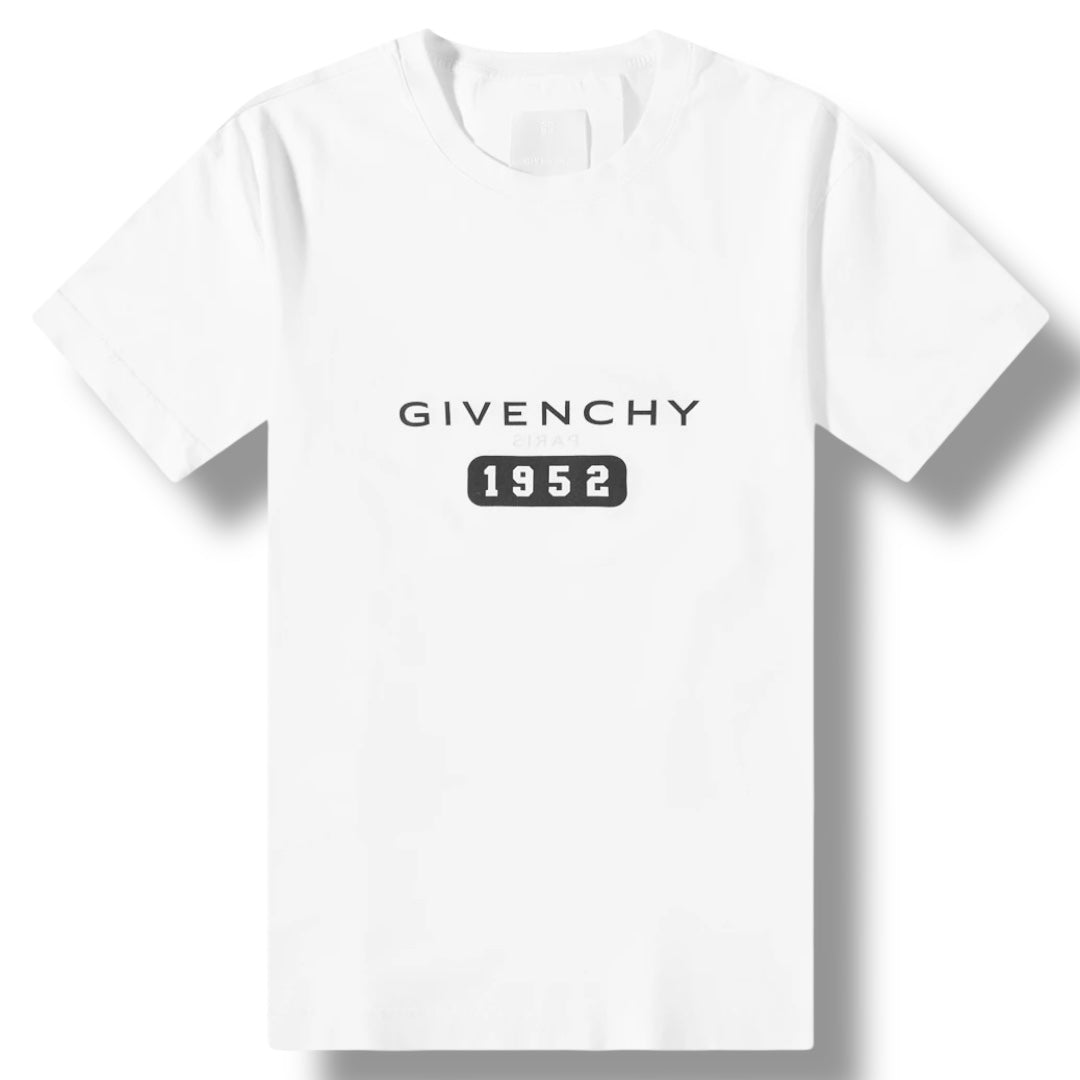 GIVENCHY PARIS 1952 REVERSE T-SHIRT WHITE