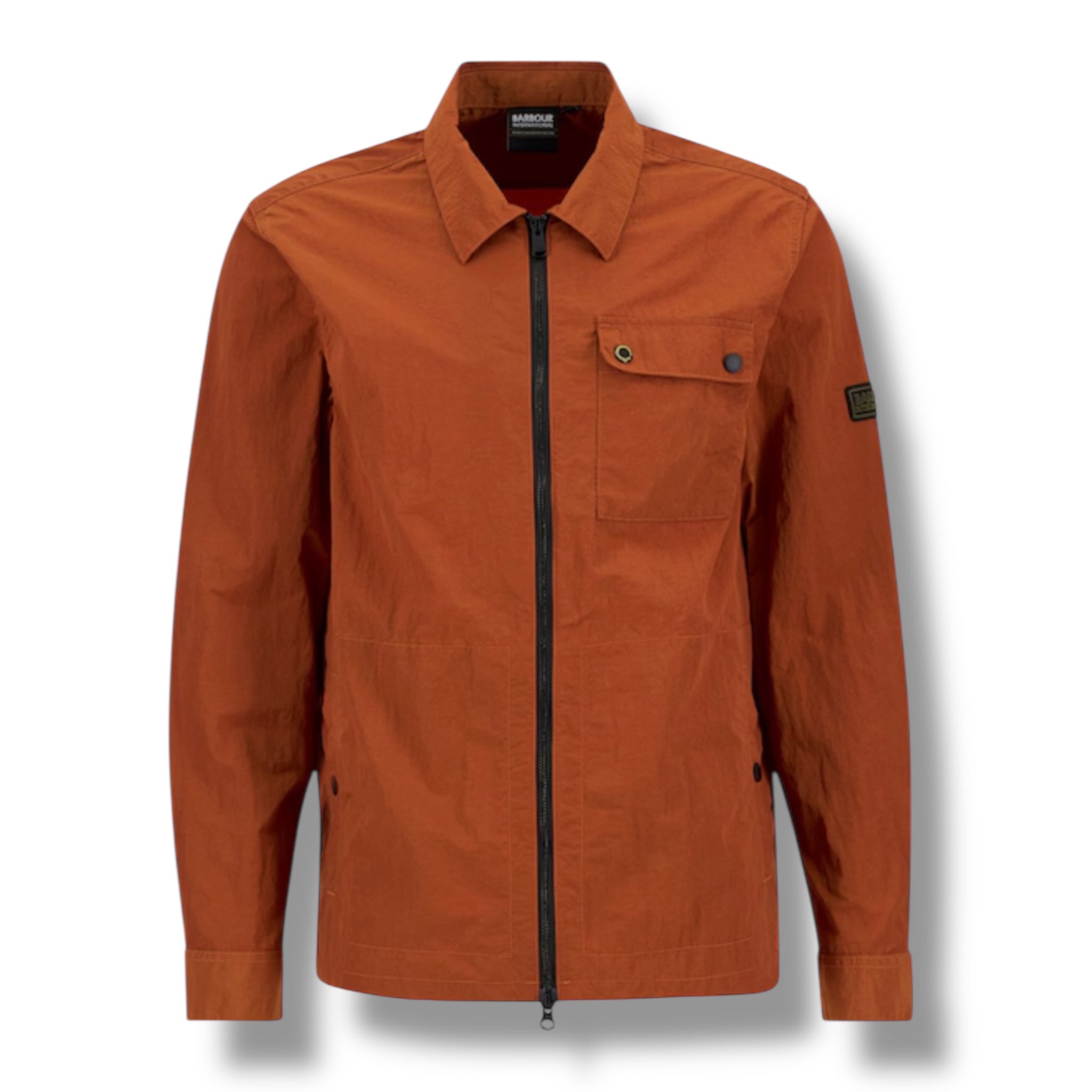 BARBOUR INTERNATIONAL OVERSHIRT ORANGE