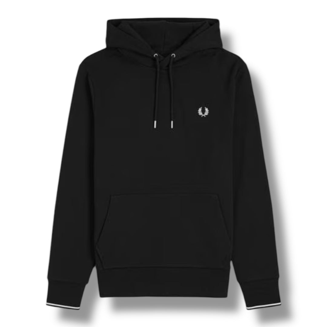 FRED PERRY OTTH HOODIE BLACK