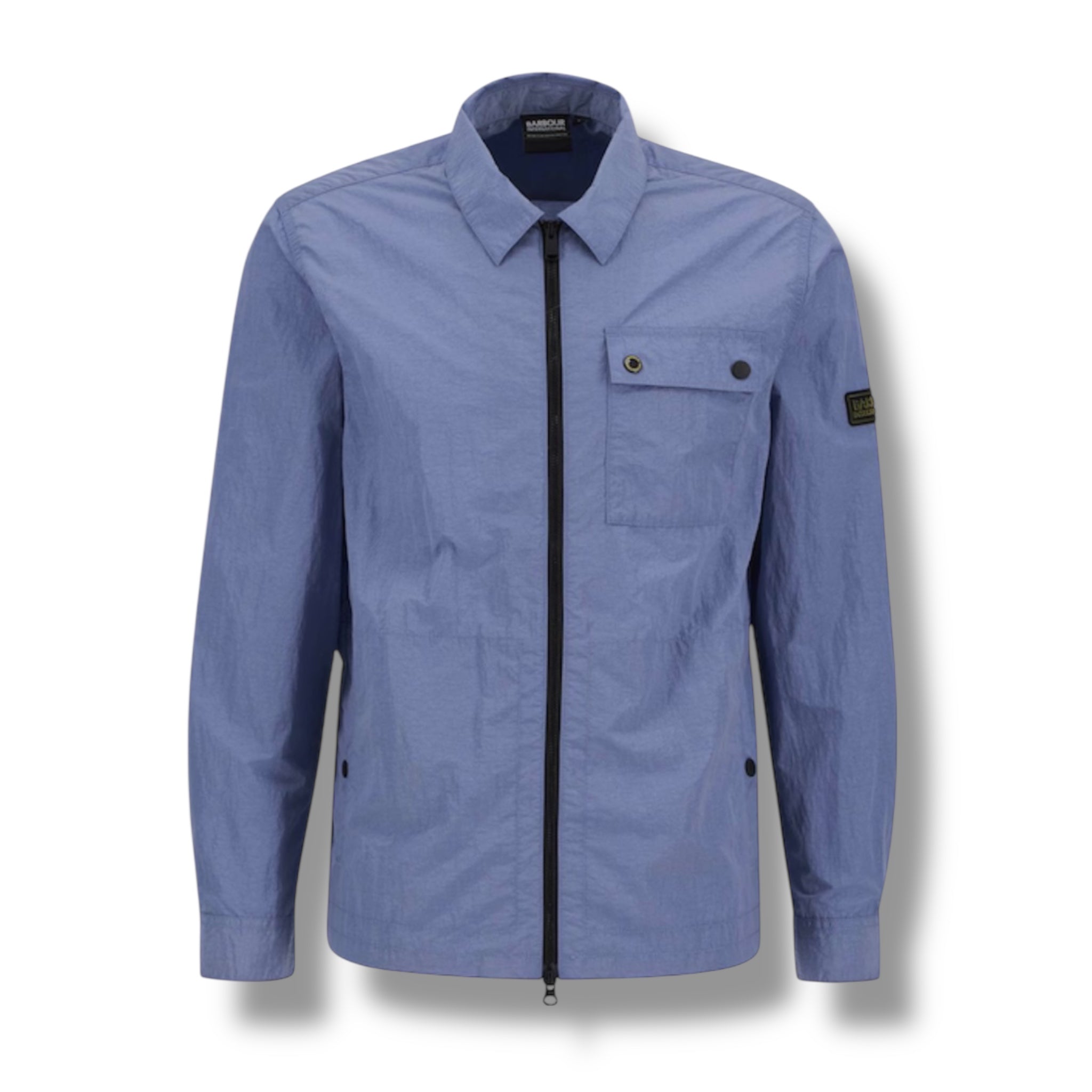 BARBOUR INTERNATIONAL OVERSHIRT MANOR BLUE