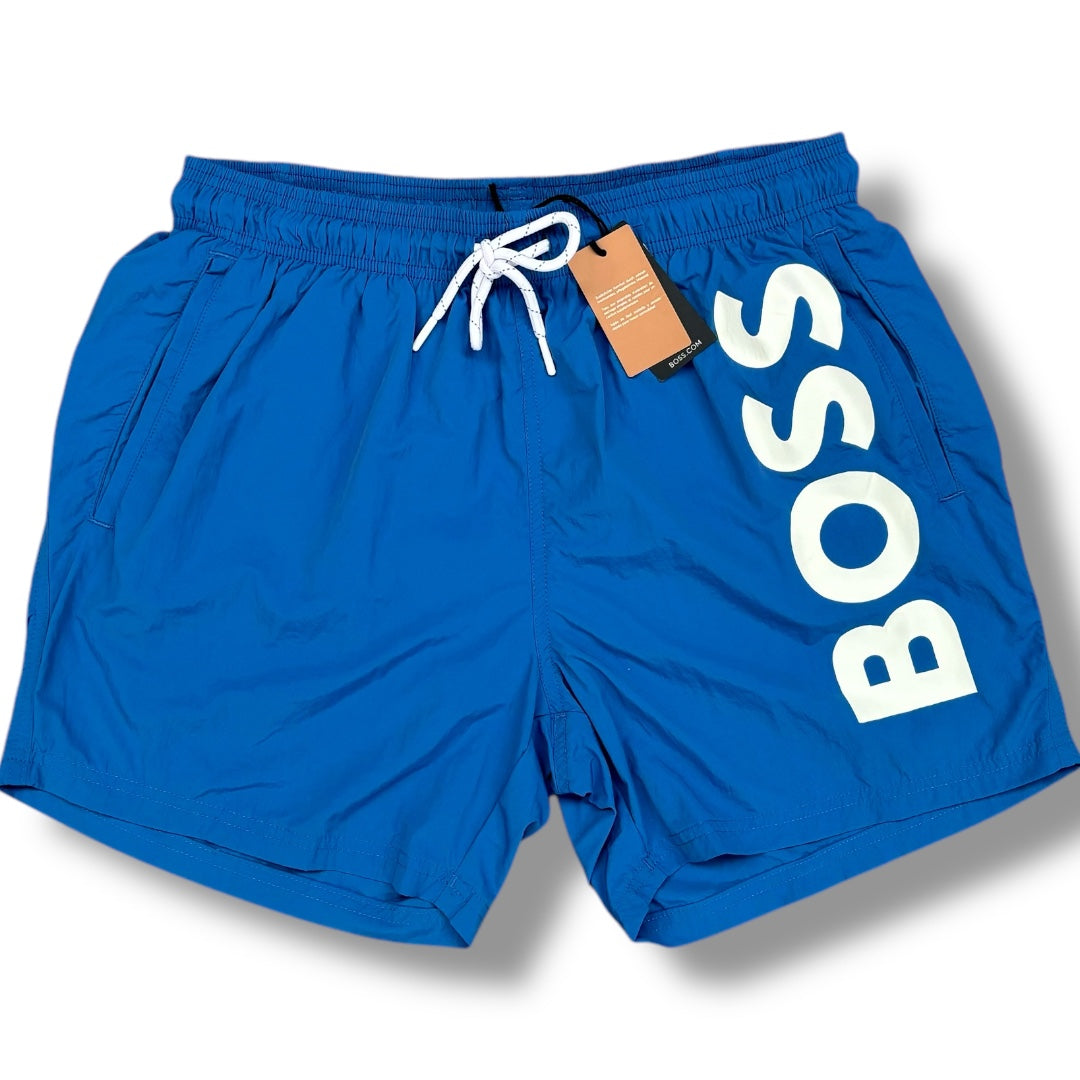 HUGO BOSS VERTI SWIM SHORTS BLUE * SALE *