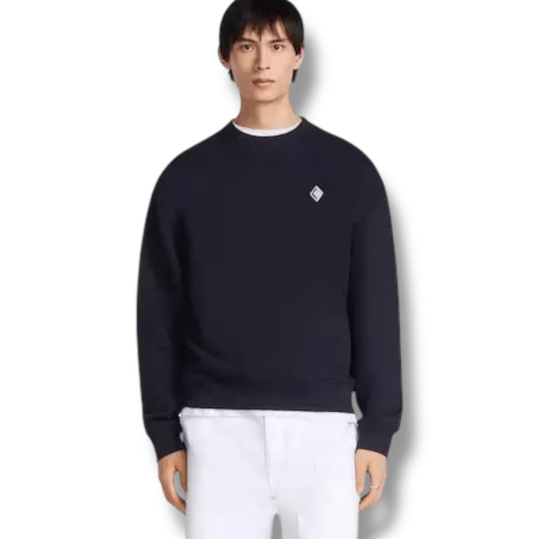 DIOR CD DIAMOND LOGO SWEATSHIRT BLACK