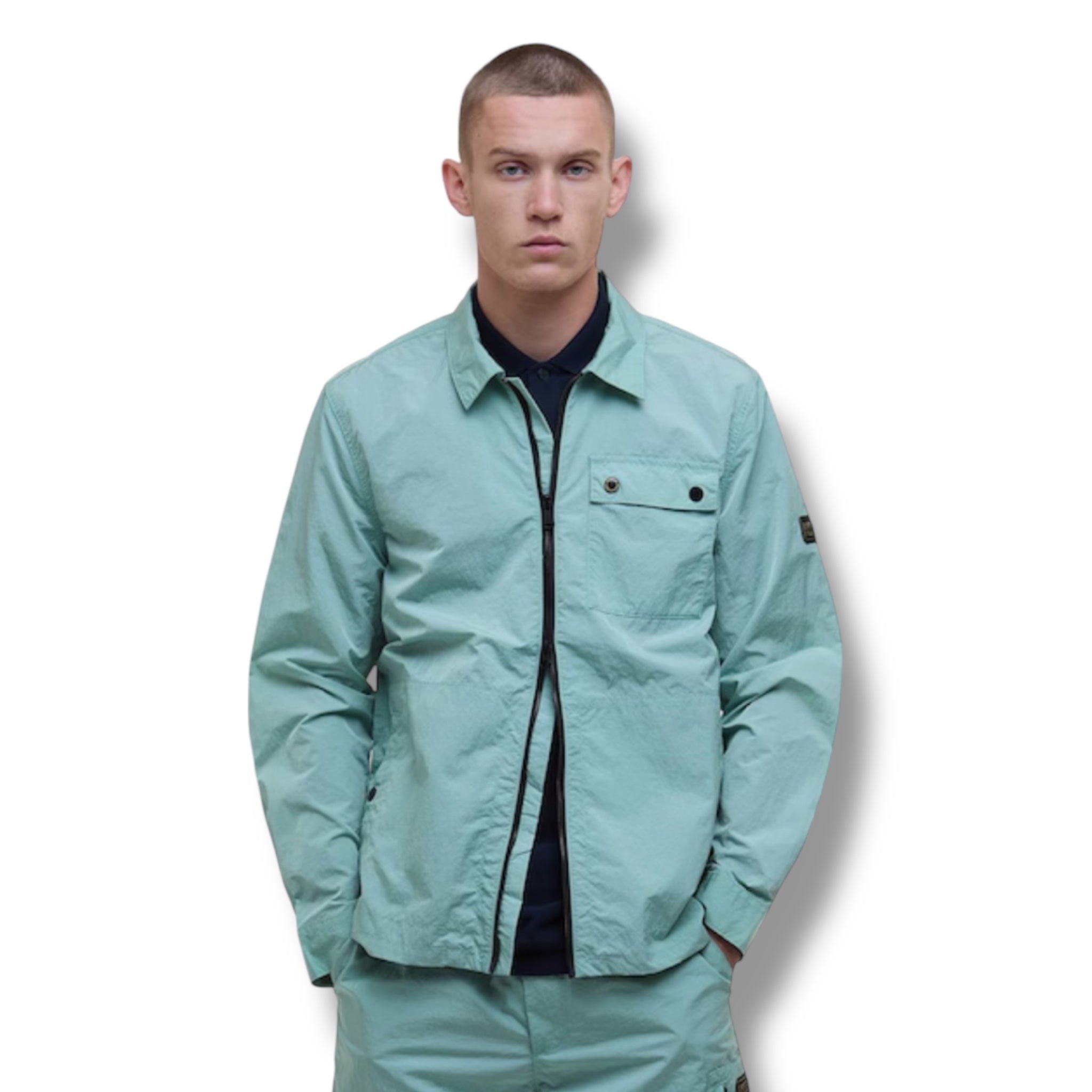 BARBOUR INTERNATIONAL OVERSHIRT GRAN GREEN