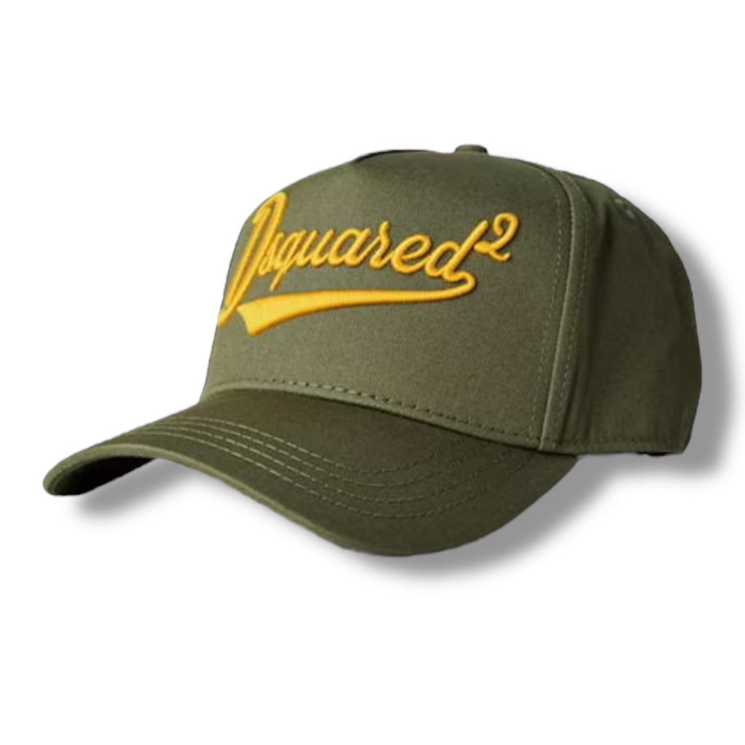 DSQUARED2 SIGNATURE BASEBALL CAP GREEN