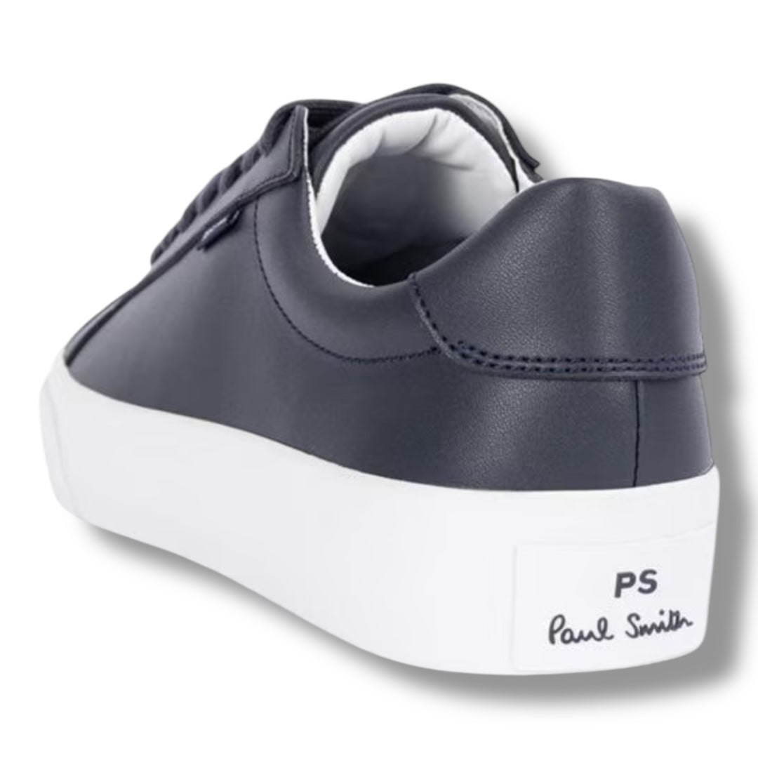 PAUL SMITH TAB LOW TRAINERS NAVY BLUE
